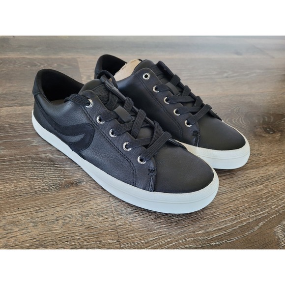 Sperry Shoes - Sperry Sandy LTT Black Leather Sneakers Womens 6.5 Low Top‎ Lace Up NEW